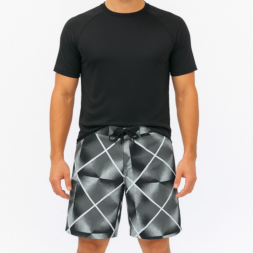 Point Zero Swim Trunks Size Large